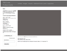 Tablet Screenshot of mcleanfahnestock.com